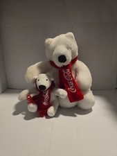 Coca-Cola Vintage Polar Bears Plush