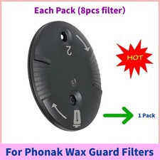 Confezione da 1-50 filtri protezione cera per apparecchi acustici Phonak Marvel per Audeo Paradise lotto