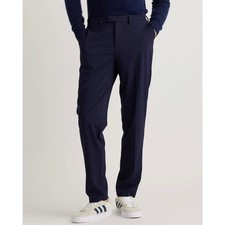 Quince Navy Performance Stretch Dress Pants Slim Fit NWT size 34x32