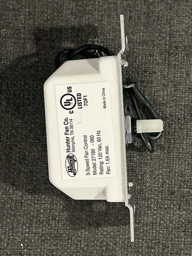 Hunter 3-Speed Ceiling Fan Control Model 27180 No Knob Just Controller As Shown