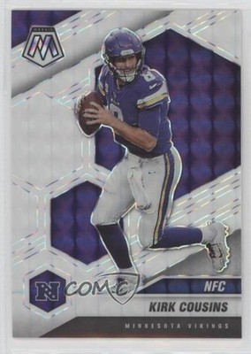 2021 Panini Mosaic Variations NFC White Prizm 23/25 Kirk Cousins #209 0q21