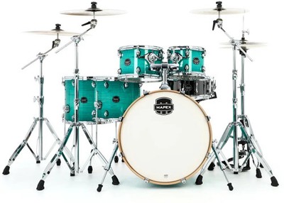 Mapex Armory Studioease Fast Toms 6-piece Shell Pack - Jade Stone Burst