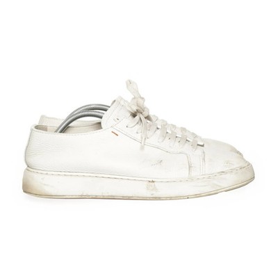 Santoni, Sneaker, Größe: 43 1/2, MMD148, Weiß, Herren #mbx