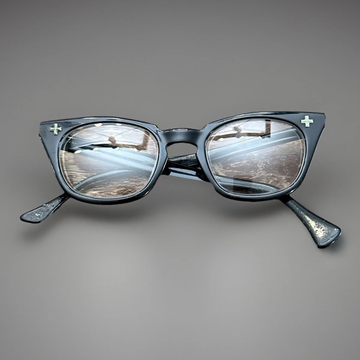Bausch + Lomb Black Vintage Eyeglasses Safety Glasses for sale | eBay