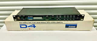 Alesis D4 High Sample Rate Electronic Drum Module Works Original Box