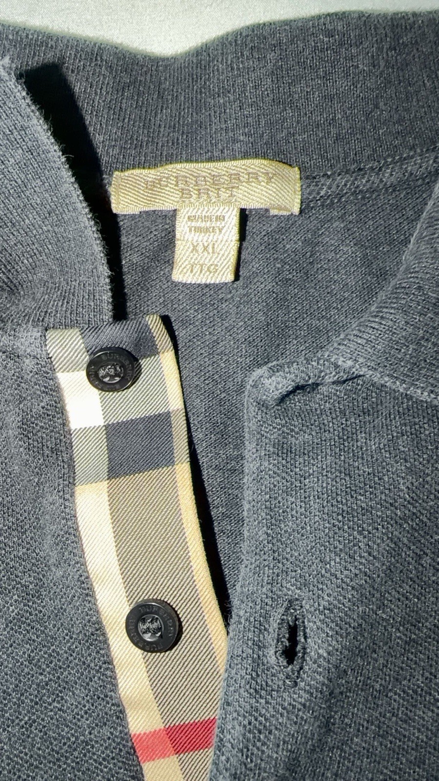 Burberry Button Up Extra Extra Large - image 4