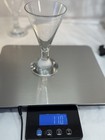 A Pair Of Vintage Crystal blown Wine Flint Glass, Early American 6 1/2” Height — photo 9