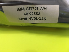 IBM Quantum CD72LWH Tape Drive DAT72 DDS-5 LVD SCSI 40K2553 TD6100-621 Tested.