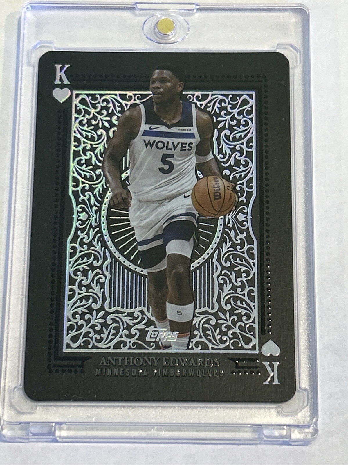 2025 Topps All Kings Anthony Edwards #AK-5 Case Hit Free Shipping