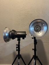 2 Photogenic Studiomax III 320 with tripods fully tested