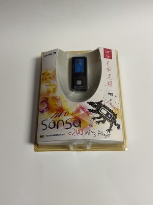 New SanDisk Sansa c240 Black (1 GB) Digital Media Player