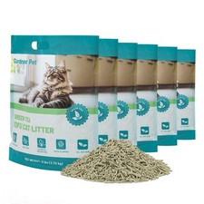 Gardner Pet Natural Tofu Cat Litter, Cat Litter with Green Tea Extract   Dust...
