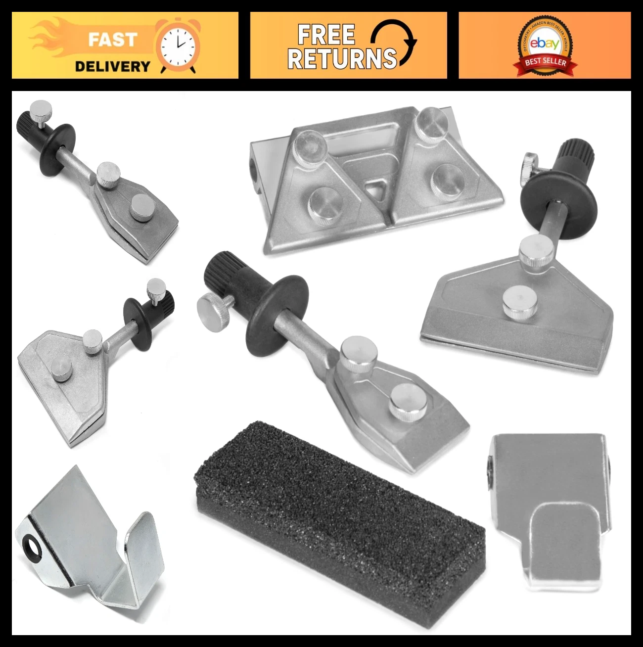 10-Inch Sharpening Accessory Kit for Sharpening Systems - Tool Maintenance Set