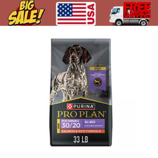 Purina Pro Plan All Ages Sport Performance 30/20 Salmon Rice Formula, 33lbs