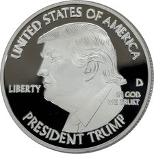 EL2-23 President Donald Trump 1776 - 2026 250th Anniversary Mirror Finish Coin L
