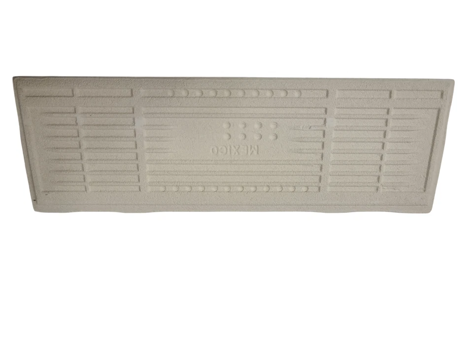 Azulejo de cerámica azul Bullnose Subway Borde curvo 6 x 2 pulgadas Color vintage 0169 Foto 4 de 4