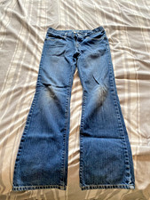 Crazy 8 Girls Size 10 Boot Cut Jeans Adjustable Waist