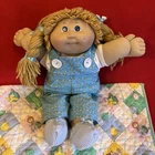 Cabbage Patch Kids girl honey blonde doll head mold 3 ok factory 1985