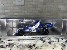 S1646 Tyrrell 007 #4 Patrick Depailler 4th Belgium GP 1975 1/43 Spark