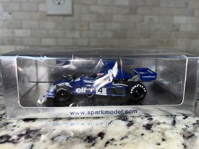 S1646 Tyrrell 007 #4 Patrick Depailler 4th Belgium GP 1975 1/43 Spark