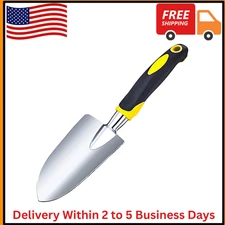 Garden Shovel Garden Hand Trowel, Heavy Duty Hand Shovel with Ergonomic Handle