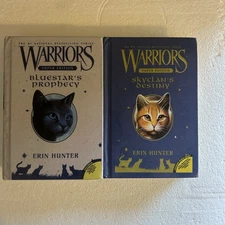 Bluestar’s Prophecy & SkyClan's Destiny Warriors Super Edition Hardcover Books