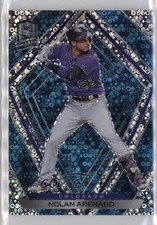 2020 Panini Chronicles Spectra Neon Blue Prizm 23/99 Nolan Arenado #73 7xr