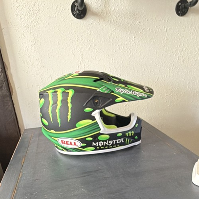 #ad Troy Lee Designs Monster Energy Helmet Adult Large $140.00