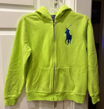 Boy's Polo By Ralph Lauren Hoodie Jacket, Size L, 14-16