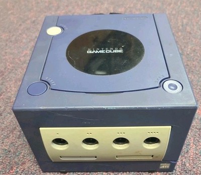 Nintendo GameCube DOL-001 Gaming System Indigo (Tested &Works) Ships Immediately