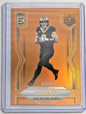 2025 Panini Donruss Elite Taysom Hill #50 Orange Status /849 NFL Football Card