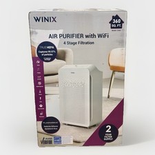 Winix C545 Air Purifier w/ WiFi -4 Stage True HEPA Filtration, 360 sq. ft, ...