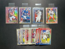 2025 Topps Chrome Cam Ward Abdul Carter Dillon Gabriel Raywave RC Lot*17 KS90