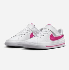 Nike Court Legacy White/Laser fuchsia 1.5Y New
