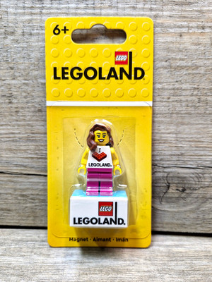 Lego   851331 Sonderfigur I Love Legoland Figur Magnet Brick Frau NEU Blister