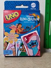 DISNEY LILO & STITCH EDITION UNO Card Game Mattel 112 Cards 2-10 Players