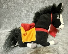 NWT Vintage The Disney Store Bean Bag Plush Khan the Horse from Mulan