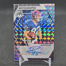 Don Beebe Autographs