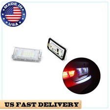 Led License Plate Light Tag Lamps Assembly Replacement For 1998-07 Bmw 3 Series