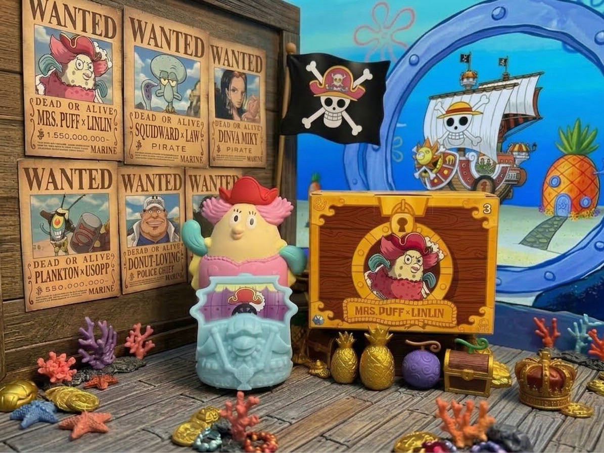 McDonald’s Spongebob X One Piece 2026 Happy Meal Toy #1-15 You Pick Gear 5 Luffy