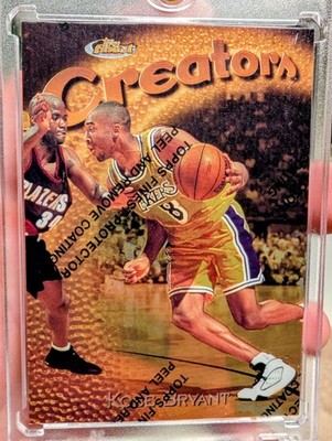🔥 KOBE BRYANT 1997 Topps Finest Creators Gold 323 CR18 Rare NBA