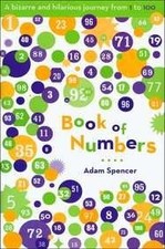 BOOK OF NUMBERS By Adam Spencer - Hardcover **Mint Condition**