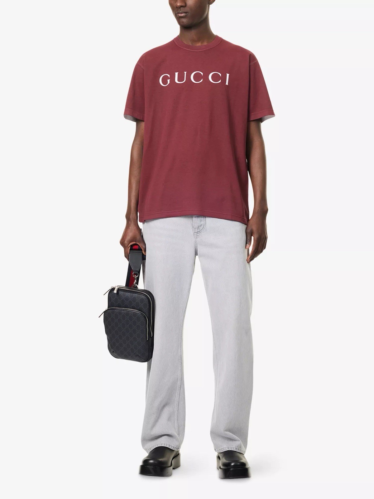 Gucci 100% cotton jersey T-shirt for men and women