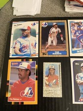 (16) Tim Rock Raines Lot Montreal Expos