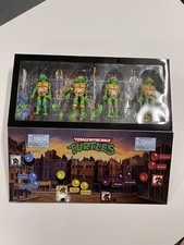 Neca 2016 SDCC TMNT ARCADE TURTLES 4-PACK new in box 6    action figures