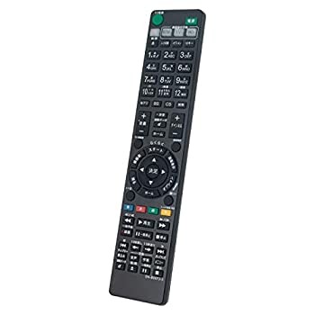AULCMEET Black Blu-ray Remote Control Compatible for Sony Disc Recorders JP F/S