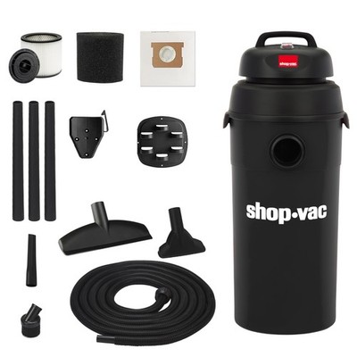 Shop-Vac 9522205 5 Gallon 5.5 Peak HP Hangup Wet/Dry Vacuum, 1.25 5, Black