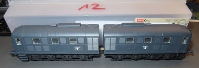 GBE12 Märklin 37282 Wehrmachtslokomotive D 311 grau 3 Leiter ohne OVP H0 Delta D