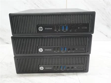 Lot of 3 HP 800 G1 ELITEDESK USDT Desktop PC COMPUTER i5-4th gen 8GB RAM!