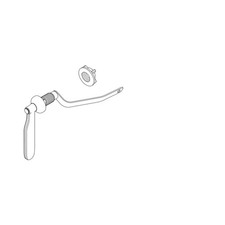 KOHLER 1161319-CP Trip Lever Service Kit, Polished Chrome